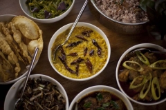 Traditional Sri Lankan Rice and Curry