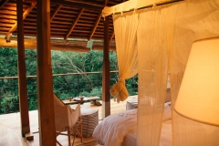 Forest Pavilion Entrance to room view