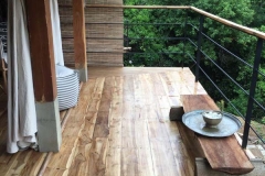 Forest Pavilion Glamping Suite Terrace